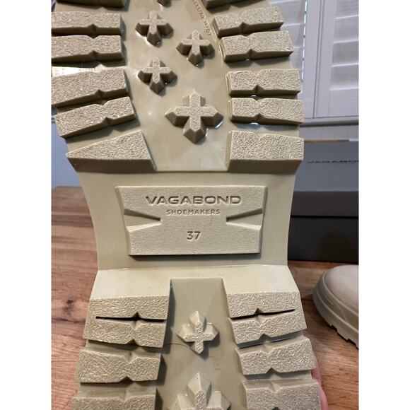 Vagabond Shoemakers Maxime Boots Sand Leather Upper Size 37 EU 7 US NIB - Picture 14 of 16